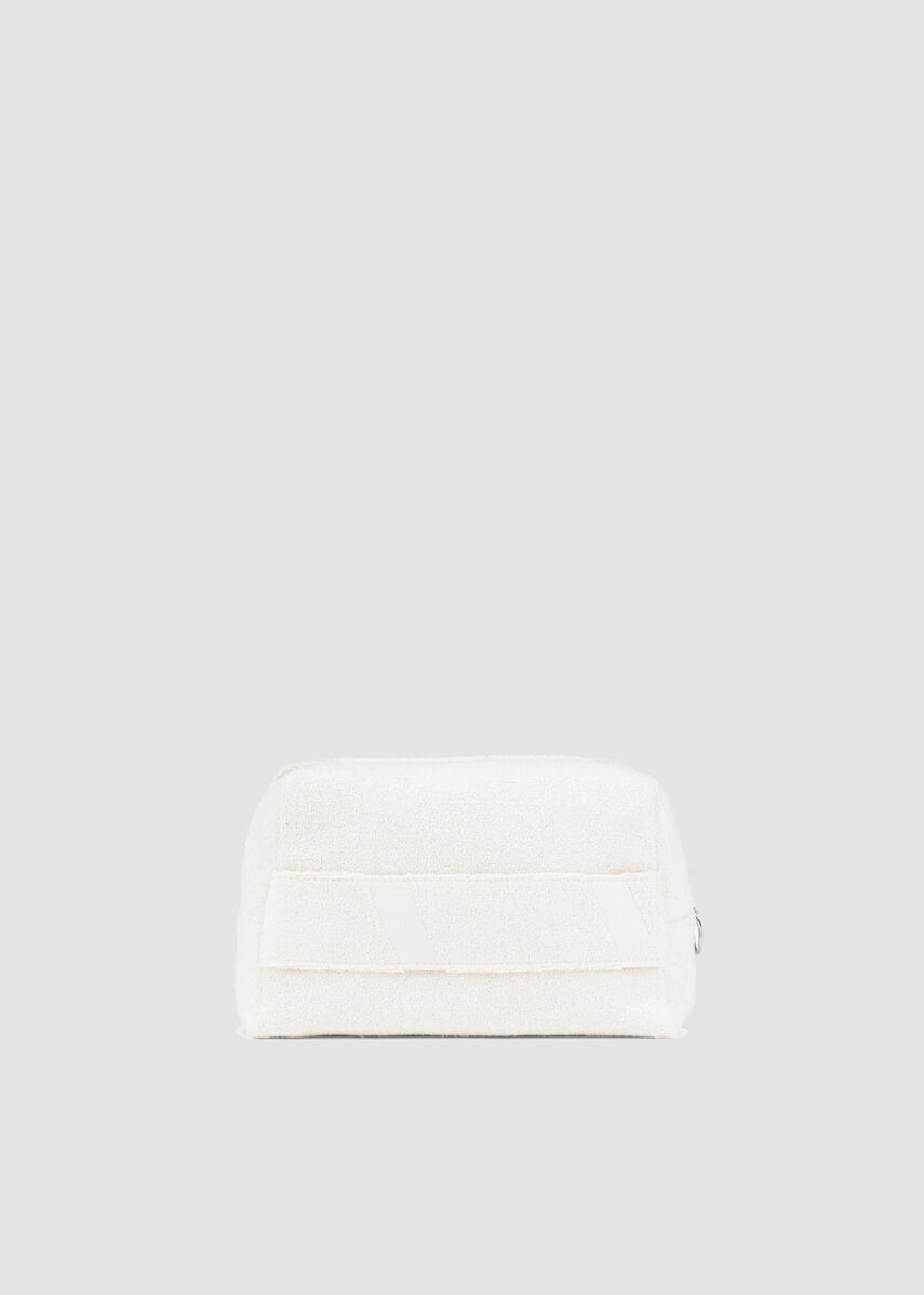 WAY Amalfi pouch bag in SHELL cream white
