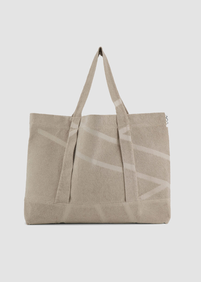 Maxi beach bag Bossa beach bag in STONE grey