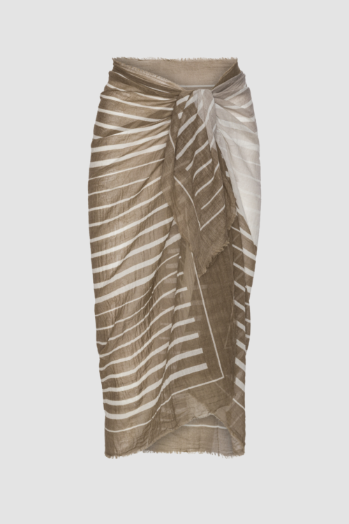 Brown espresso sarong from Petites pommes